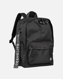 Zip Top Backpack Solid